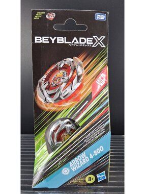 Beyblade X Arrow Wizard Stamina Type Endurance 4-800 Spinner